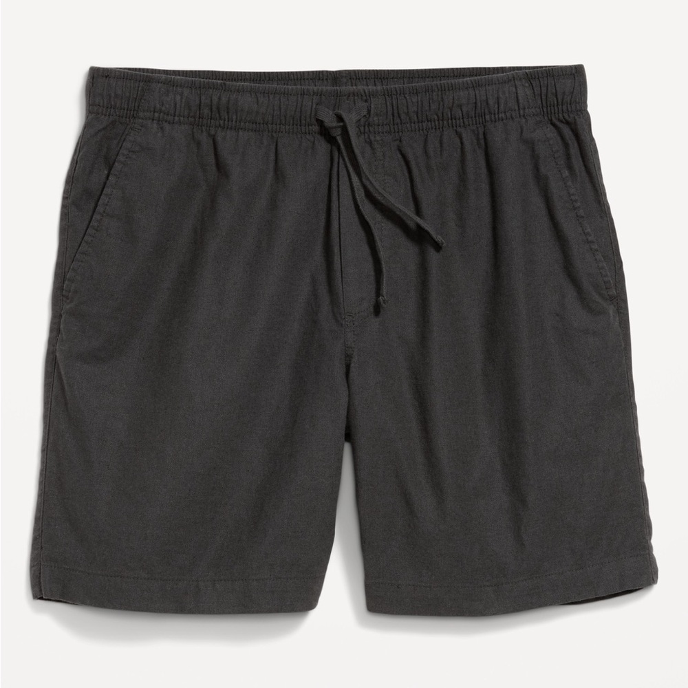 NWT Old Navy Men's Casual Drawstring Shorts in Charcoal